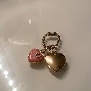 Coach Key charm heart